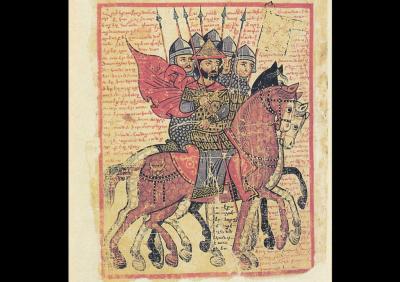 Alexandre el Gran a un manuscrit il·luminat armeni (s.XIV)