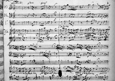 Händel Tolomeo Autograph
