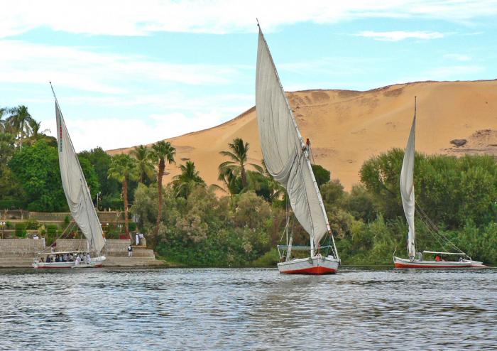 El río Nilo. Expedición cultural Egipto: Tesoros reabiertos