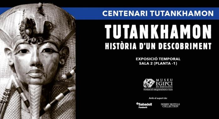 Exposición temporal Tutankhamon Historia de un descubrimiento cien años